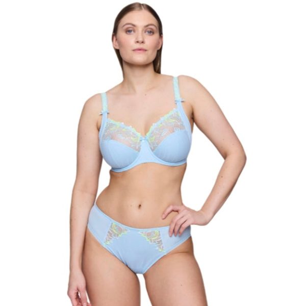 Prima Donna Deauville Full Cup Bra Milky Blue Cheap