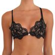 Naran Out All Night Black Non-Padded Underwire Bra For Cheap