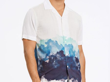 LINDBERGH AOP CASUAL RESORT SHIRT For Cheap