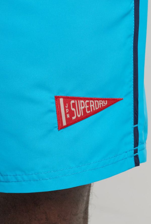 SUPERDRY VINTAGE VARSITY SWIMSHORTS Cheap