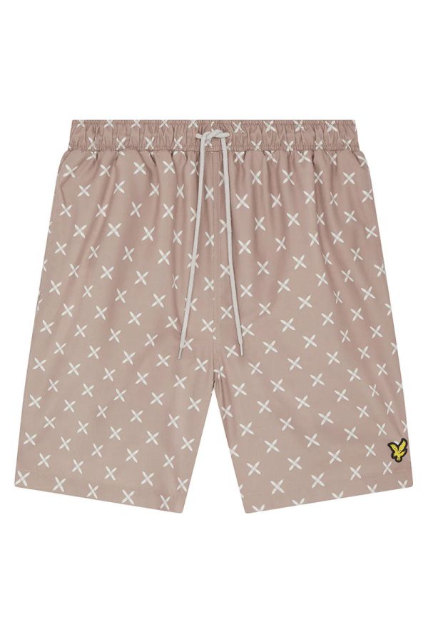 LYLE AND SCOTT SHUTTLE PRINT SWIM SHORTS For Cheap