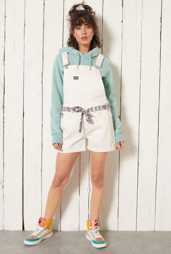 SUPERDRY UTILITY DUNGAREE SHORTS Online Hot Sale