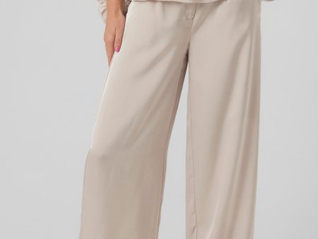 VERO MODA LOVIE HW WIDE PANTS Online Sale