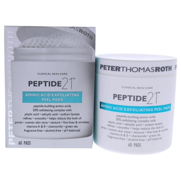 Peptide 21 Amino Acid Exfoliating Peel Pads Hot on Sale