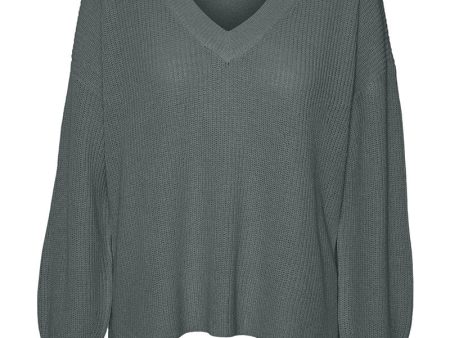 VERO MODA ZIA LS VNECK KNIT Fashion