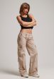 SUPERDRY VINTAGE LR ELASTIC CARGO PANTS on Sale