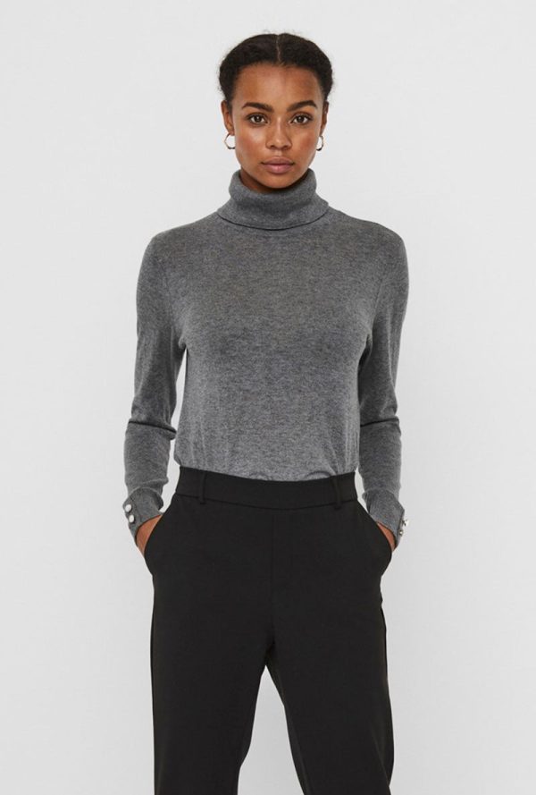 VERO MODA MILDA ROLLNECK BLOUSE Sale