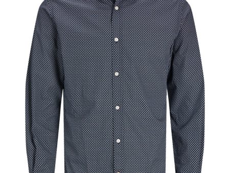 JACK AND JONES MATHEO PRINT DETAIL SHIRT Online Hot Sale