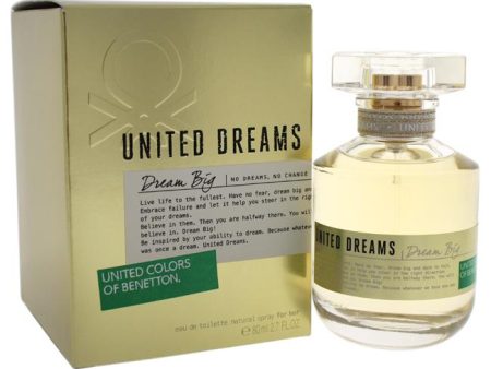 United Dreams Dream Big Eau De Toilette For Sale