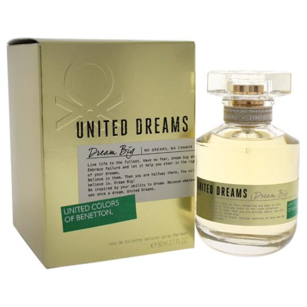 United Dreams Dream Big Eau De Toilette For Sale