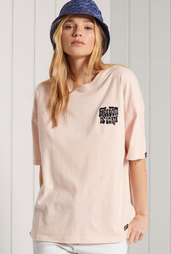 SUPERDRY MILITARY FREEDOM BOXY TSHIRT Fashion