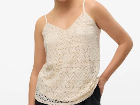 VERO MODA MAYA VNECK SINGLET TOP Online