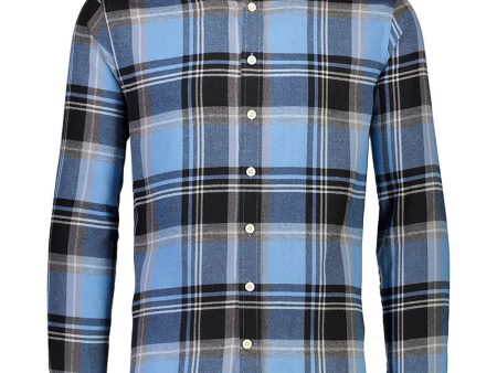 LINDBERGH CHECKED BRUSHED LS SHIRT Hot on Sale