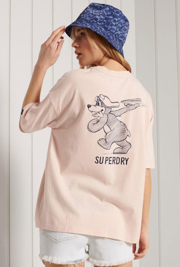 SUPERDRY MILITARY FREEDOM BOXY TSHIRT Fashion