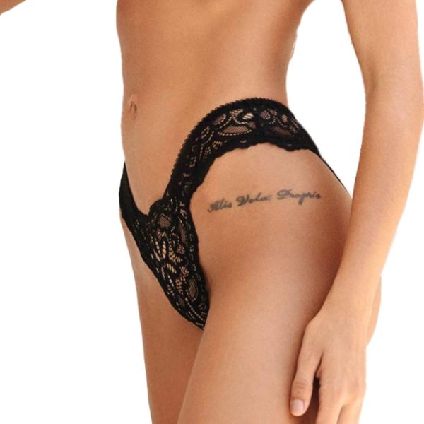 Naran Goddess Thong Jet Black on Sale