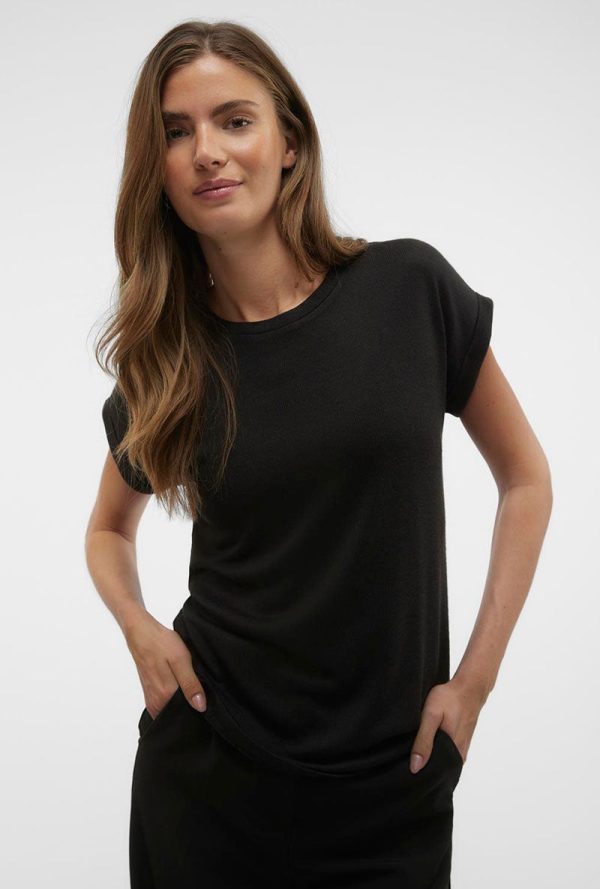 VERO MODA BRIANNA ONECK KNIT TEE For Cheap