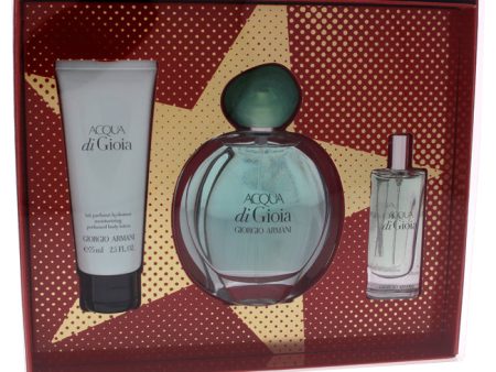 Acqua Di Gioia 3 Pc Gift Set Sale