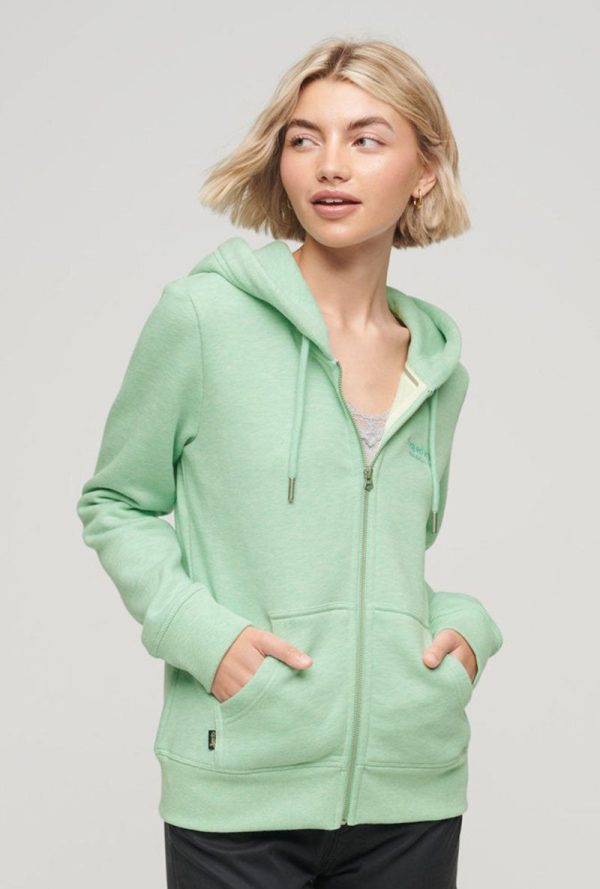 SUPERDRY ESSENTIAL LOGO ZIP HOODIE Online Sale