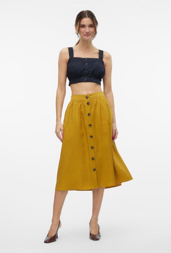 VERO MODA KARMREN SL CROP TOP For Discount