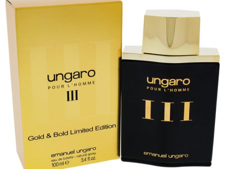 Ungaro III Gold And Bold Eau De Toilette on Sale