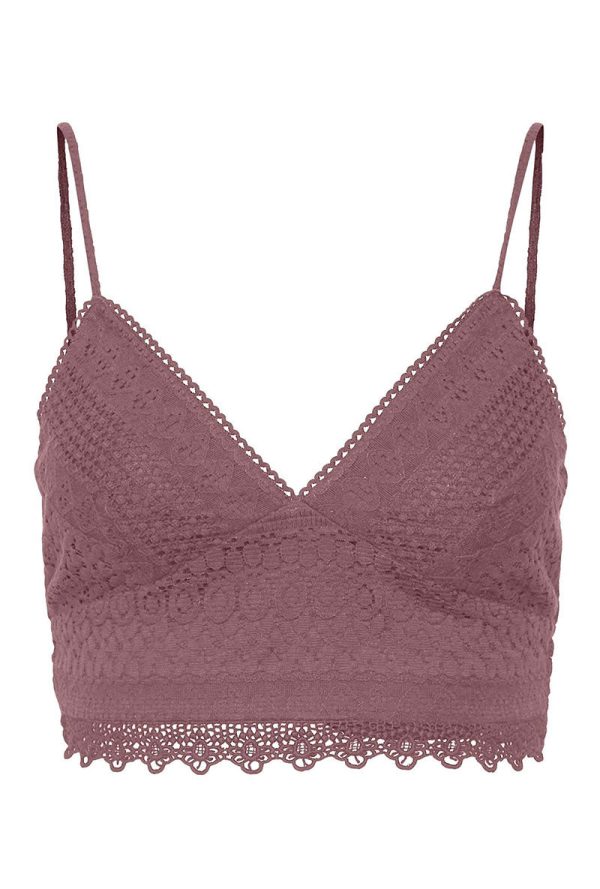 VERO MODA HONEY LACE CROPPED TOP on Sale