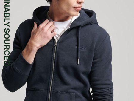 SUPERDRY VINTAGE LOGO EMB ZIPHOOD Discount