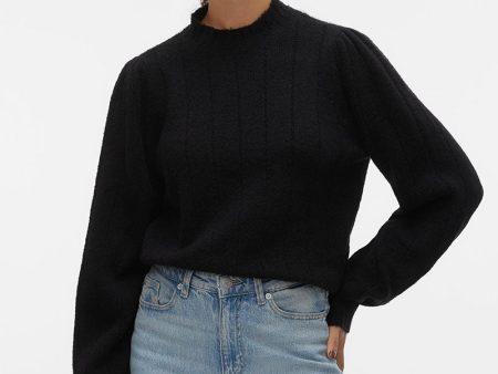 VERO MODA MAXIN LS HIGHNECK PULLOVER on Sale