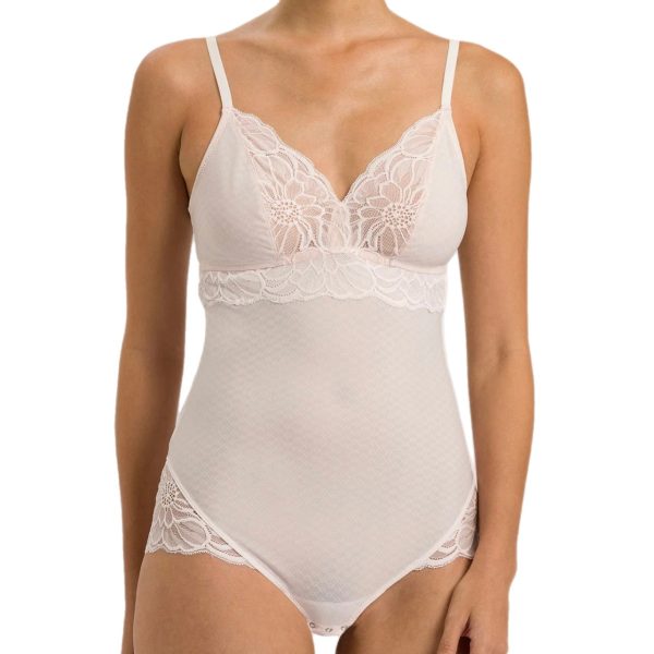 Hanro Marilyn Bodysuit Morning Glow Hot on Sale