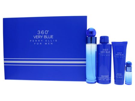 360° Very Blue 4 Pc Gift Set Fashion