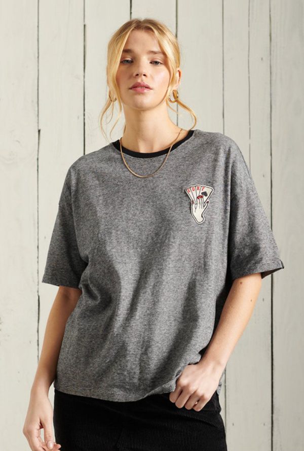 SUPERDRY MILITARY CARD BOXY TSHIRT For Sale