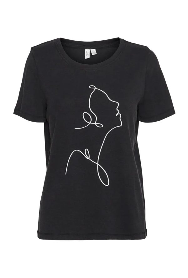 VERO MODA MERLE SS ONECK TSHIRT Online Sale