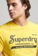 SUPERDRY VINTAGE MERCH STORE TSHIRT For Sale