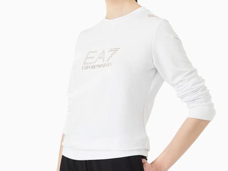 EA7 LOGO SWEATSHIRT Cheap