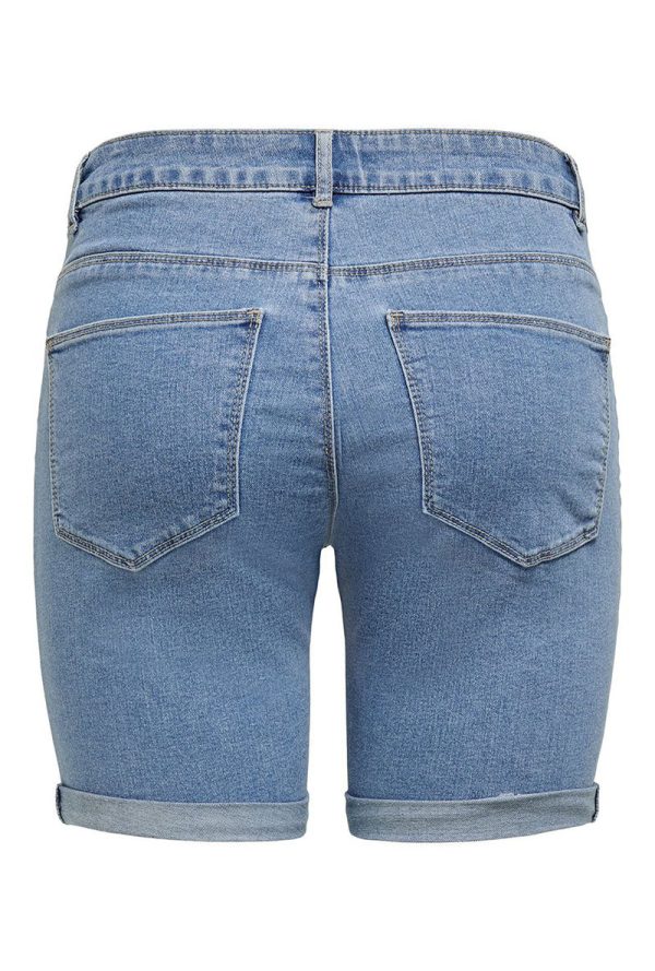 ONLY SUN DENIM MID LONG SHORTS Sale