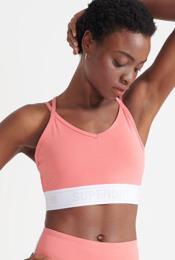 SUPERDRY TRAINING STRAPPY BRA Online Sale