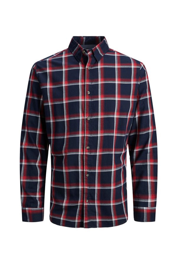 JACK AND JONES PLAIN LOGAN SHIRT For Sale