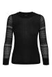 VERO MODA LINNEA 3 4 POINTELLE BLOUSE Online Hot Sale