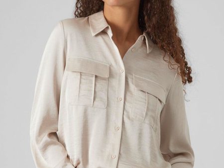 VERO MODA MARYS DANA LS SHIRT Online Sale