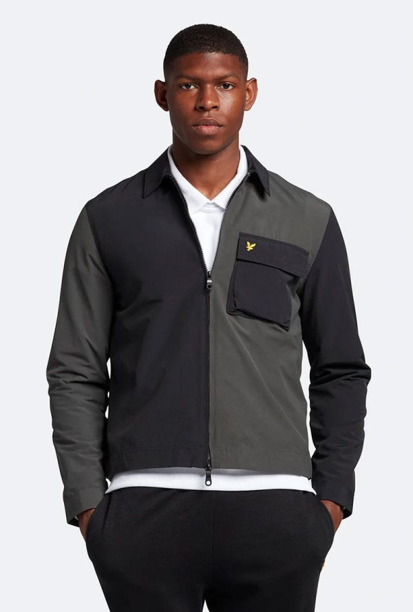 LYLE AND SCOTT WIDE TONAL OVERSHIRT Online Sale