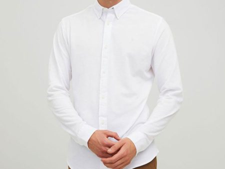 JACK AND JONES PIQUE MELENAGE SHIRT For Cheap