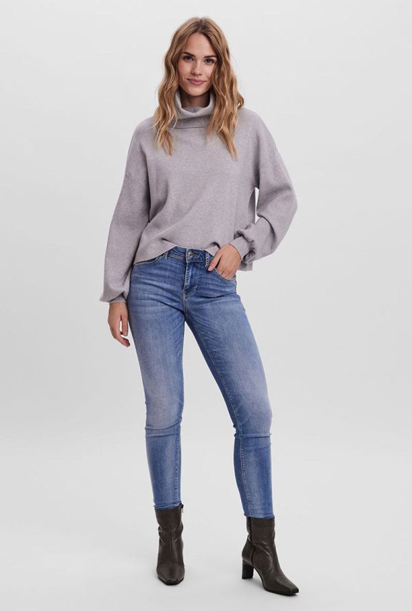 VERO MODA NANCY COWLNECK PULLOVER Fashion