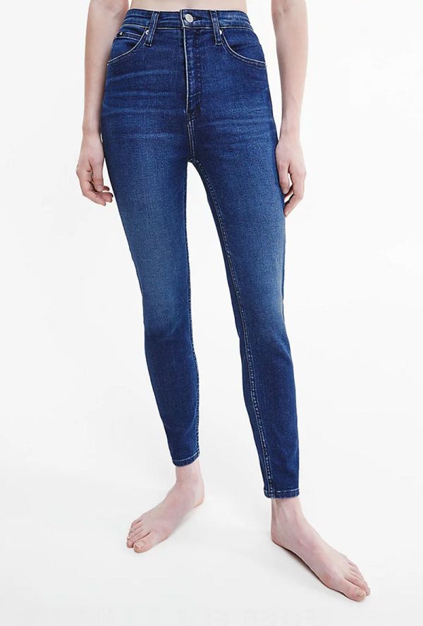 CALVIN KLEIN HIGH RISE SKINNY JEANS Hot on Sale