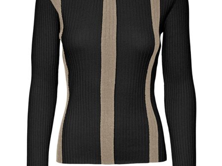 VERO MODA GOLD NEW RIB PULLOVER Fashion