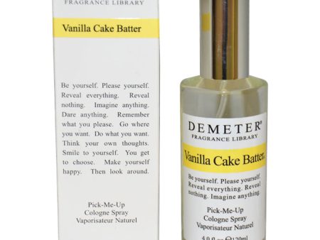 Vanilla Cake Batter Eau de Cologne For Cheap