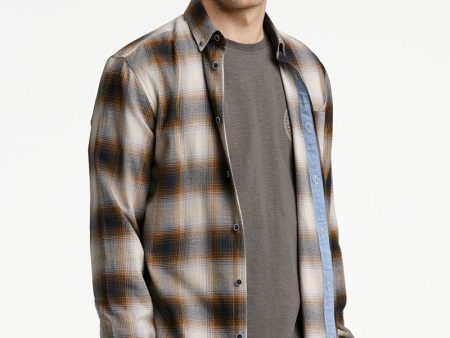 LINDBERG CHECKED TWILL LS SHIRT Online Sale