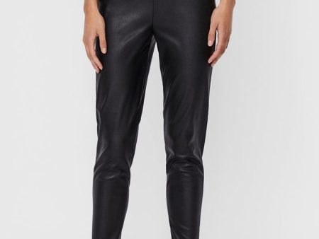 VERO MODA JANNI PU LEGGING Online Hot Sale