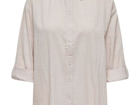 ONLY TIZANA COTTON LS SHIRT Cheap