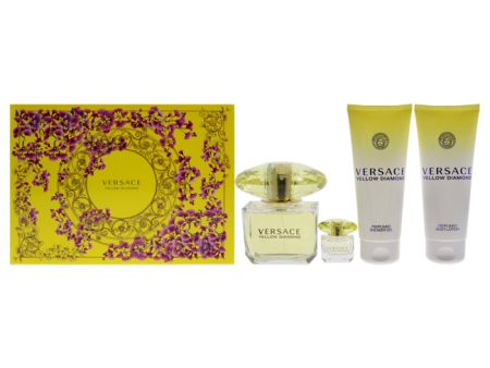 Yellow Diamond 4 Pc Gift Set Cheap