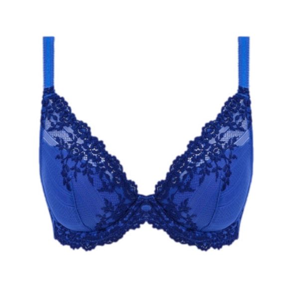 Wacoal  Embrace Lace Plunge Bra Beaucoup Blue Online now